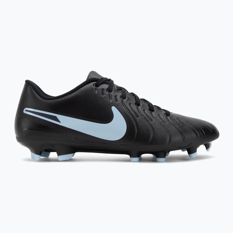 Încălțăminte de fotbal pentru bărbați Nike Tiempo Legend 10 Club FG/MG black/black 2