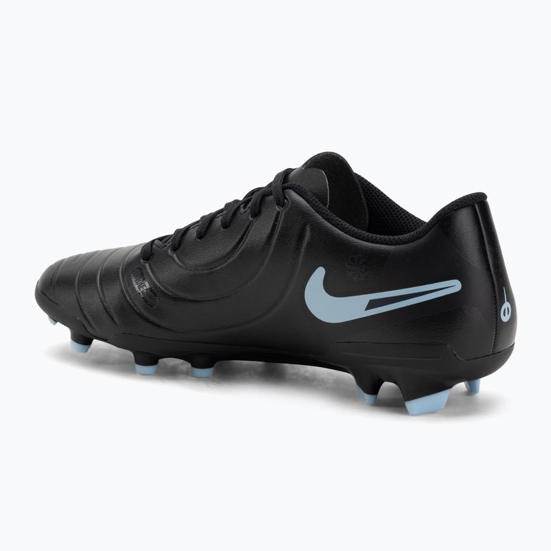Încălțăminte de fotbal pentru bărbați Nike Tiempo Legend 10 Club FG/MG black/black 3