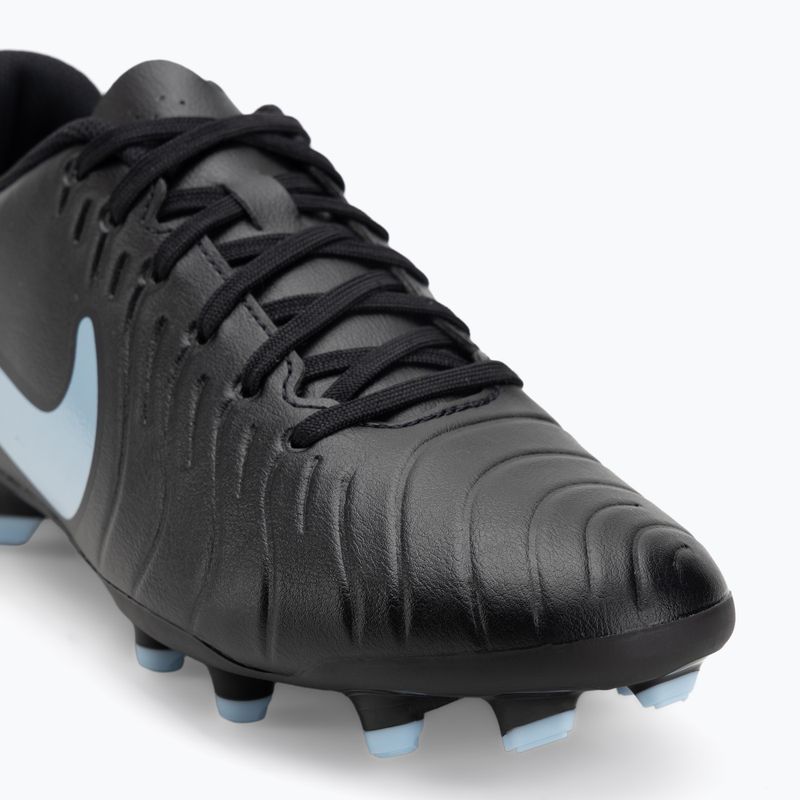 Încălțăminte de fotbal pentru bărbați Nike Tiempo Legend 10 Club FG/MG black/black 7