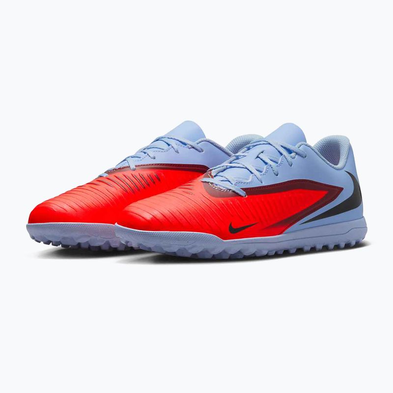 Încălțăminte de fotbal pentru bărbați Nike Phantom 6 Low Club TF royal tint/bright crimson/black 3