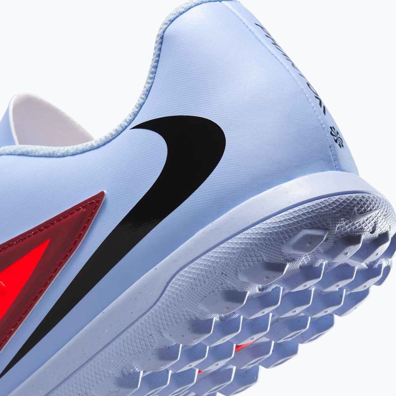 Încălțăminte de fotbal pentru bărbați Nike Phantom 6 Low Club TF royal tint/bright crimson/black 8