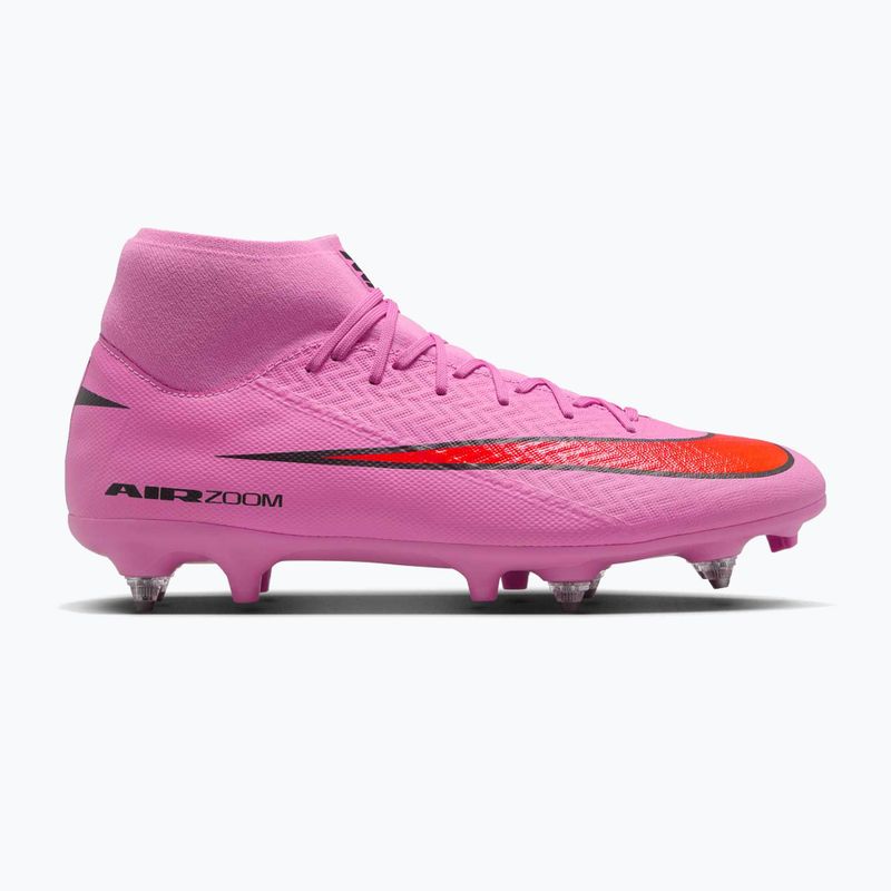 Încălțăminte de fotbal pentru bărbați Nike Mercurial Superfly 10 Academy SG-Pro magic flamingo/black/total crimson 8