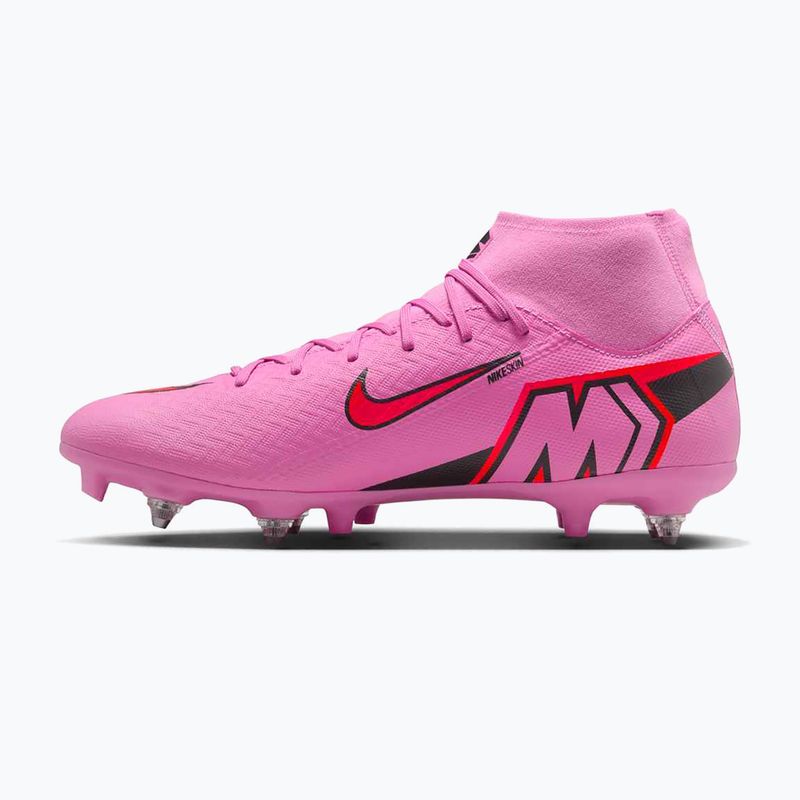 Încălțăminte de fotbal pentru bărbați Nike Mercurial Superfly 10 Academy SG-Pro magic flamingo/black/total crimson 9
