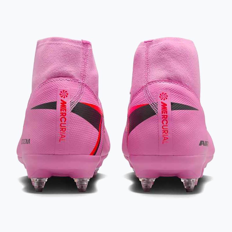 Încălțăminte de fotbal pentru bărbați Nike Mercurial Superfly 10 Academy SG-Pro magic flamingo/black/total crimson 11