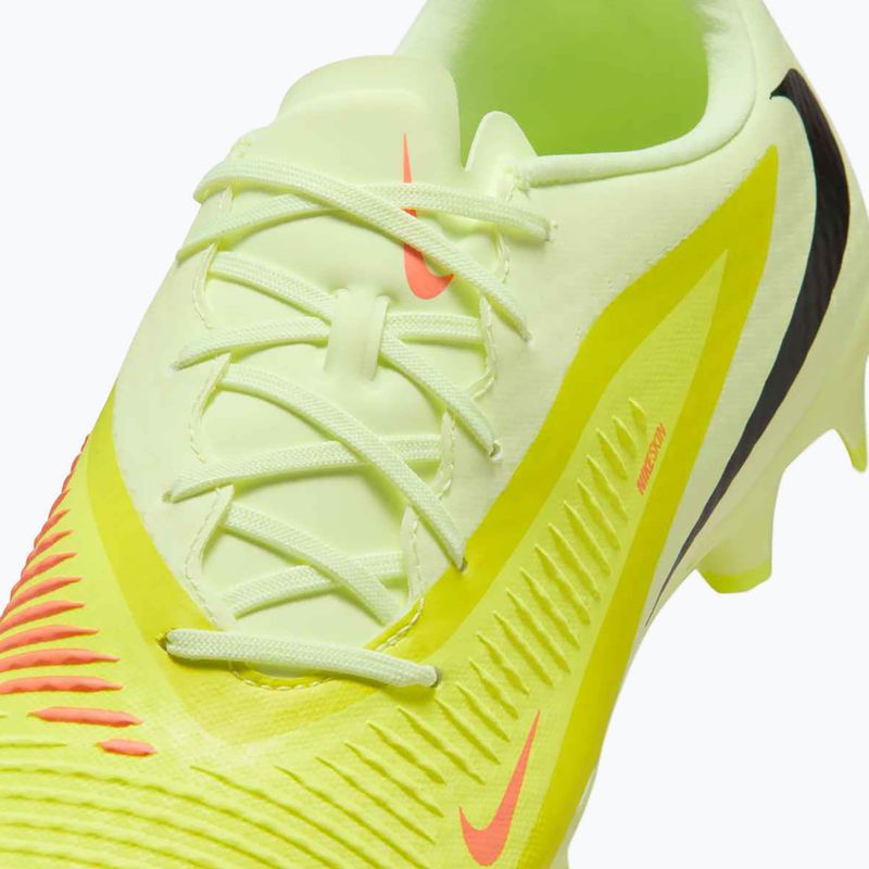 Încălțăminte de fotbal pentru bărbați Nike Phantom 6 Low Academy FG/MG hyper crimson/limelight/black 8