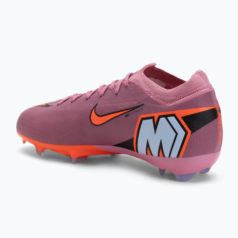 Încălțăminte de fotbal pentru copii Nike Jr. Mercurial Vapor 16 Pro FG magic flamingo/black/total crimson 3
