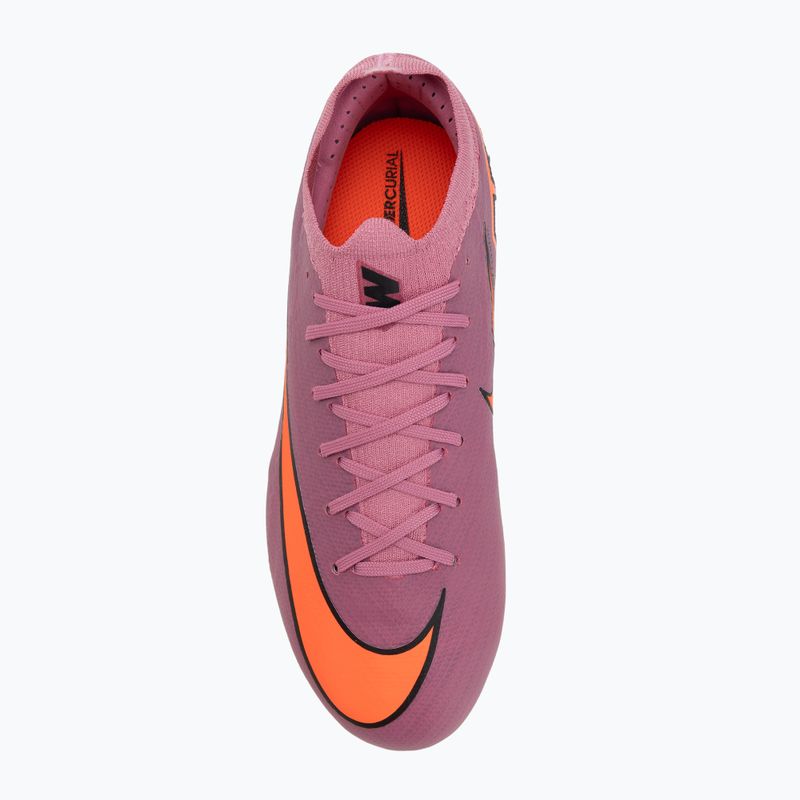 Încălțăminte de fotbal pentru copii Nike Jr. Mercurial Vapor 16 Pro FG magic flamingo/black/total crimson 5