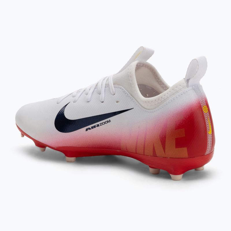 Ghete de fotbal pentru copii Nike Zoom Vapor 16 Academy LV8 Jr FG/MG university red/dark obsidian 3