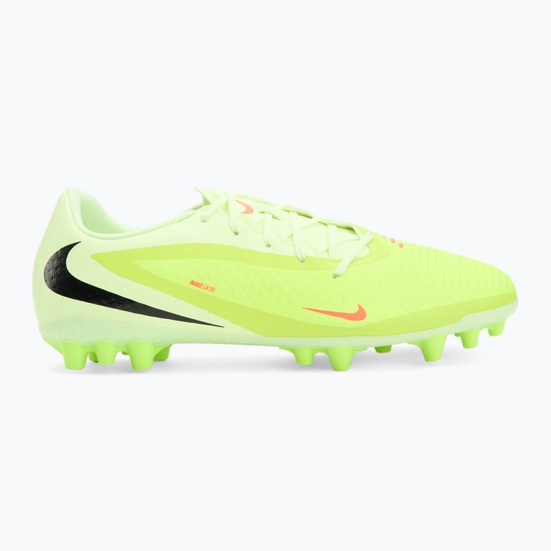Ghete de fotbal pentru bărbați Nike Phantom 6 Low Academy AG hyper crimson/limelight/black 2