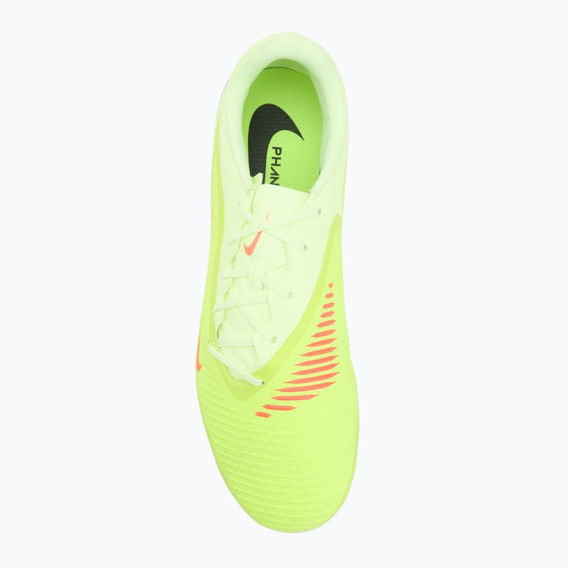 Ghete de fotbal pentru bărbați Nike Phantom 6 Low Academy AG hyper crimson/limelight/black 5