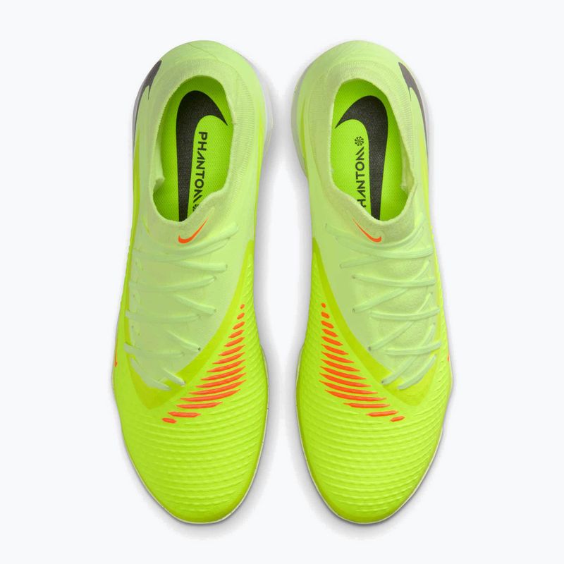 Ghete de fotbal pentru bărbați Nike Phantom 6 High Academy TF hyper crimson/life lime/black 8
