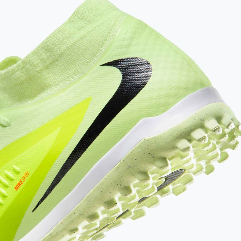 Ghete de fotbal pentru bărbați Nike Phantom 6 High Academy TF hyper crimson/life lime/black 11
