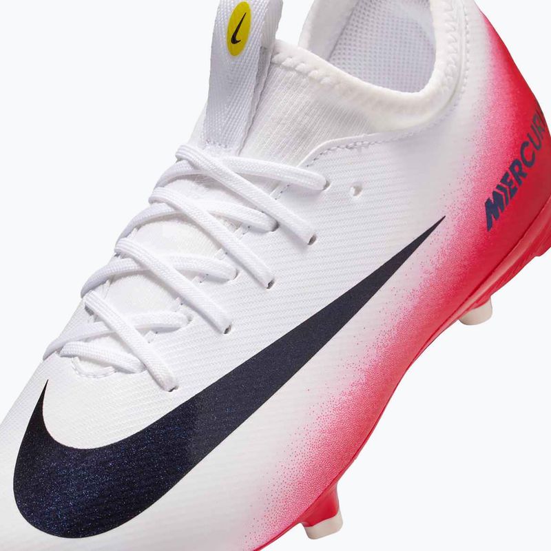 Ghete de fotbal pentru copii Nike Zoom Vapor 16 Academy LV8 Jr FG/MG university red/dark obsidian 14