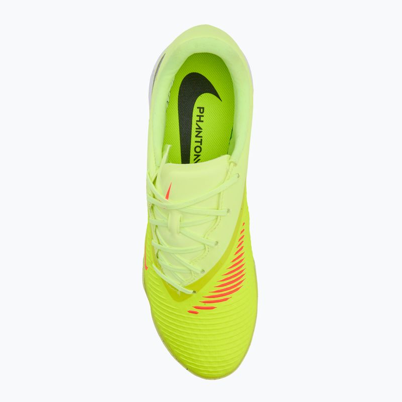 Ghete de fotbal pentru bărbați Nike Phantom 6 Low Academy TF hyper crimson/limelight/black 5