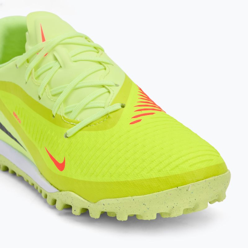 Ghete de fotbal pentru bărbați Nike Phantom 6 Low Academy TF hyper crimson/limelight/black 7