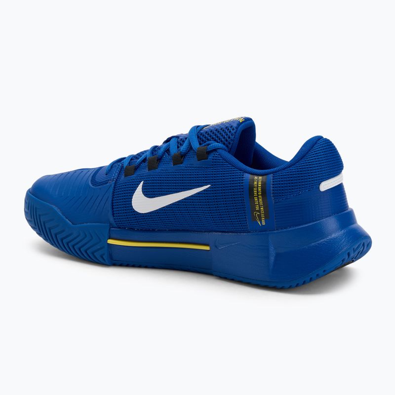 Încălțăminte de tenis pentru bărbați Nike Zoom GP Challenge 1 racer blue / white / black / lightening 3