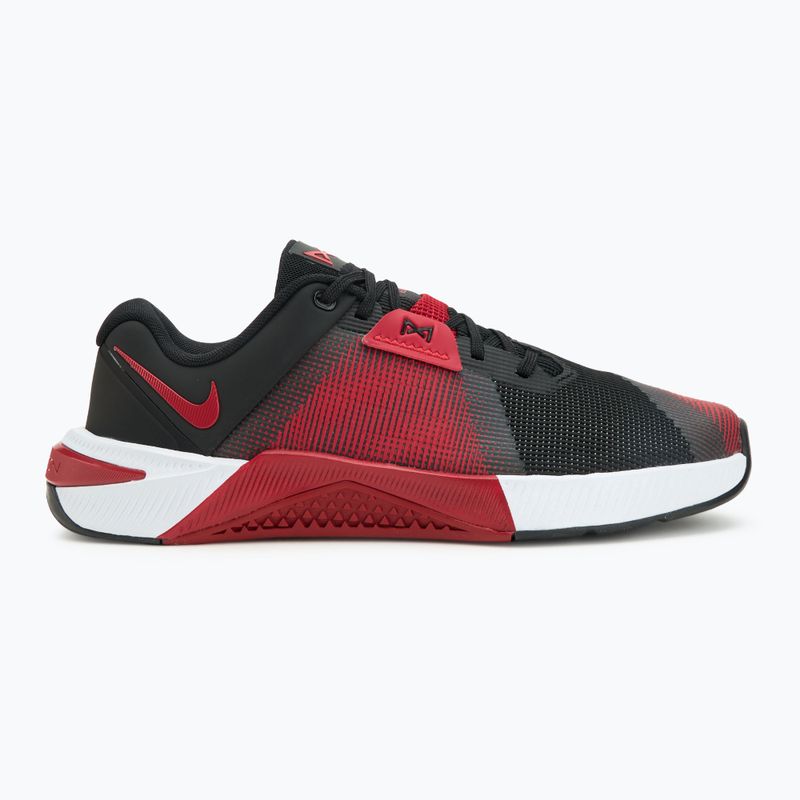 Pantofi de haltere pentru bărbați Nike Metcon 10 black/white/varsity red 2