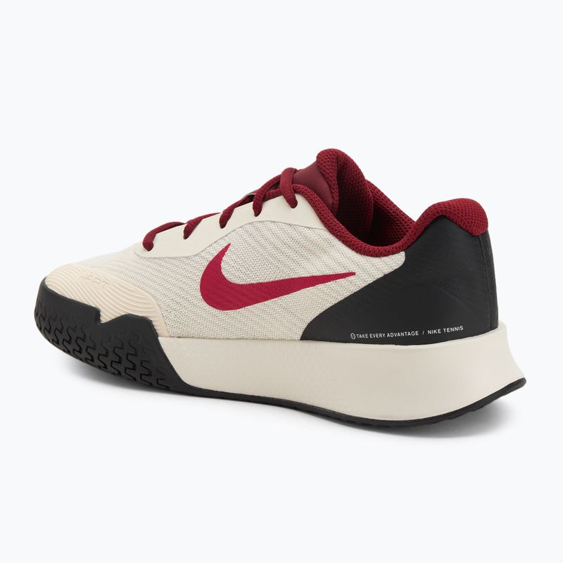 Încălțăminte de tenis pentru femei Nike Vapor Lite 3 pale ivory / rush pink / sail / team red 3