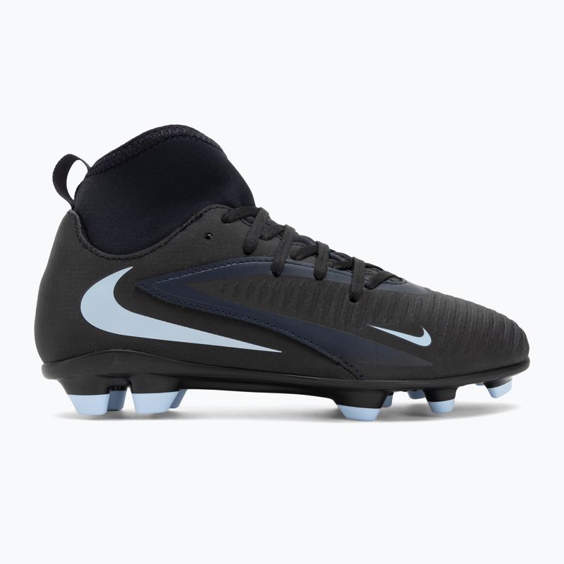 Încălțăminte de fotbal pentru copii Nike Phantom 6 High Club FG/MG black/black 2