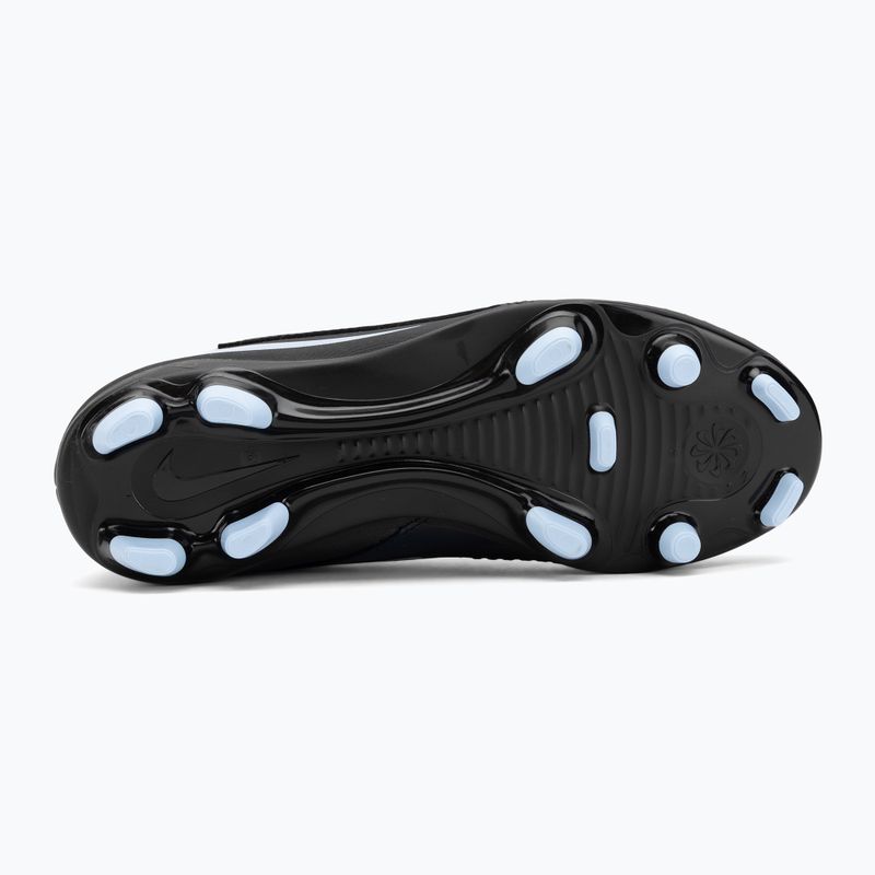 Încălțăminte de fotbal pentru copii Nike Phantom 6 High Club FG/MG black/black 4