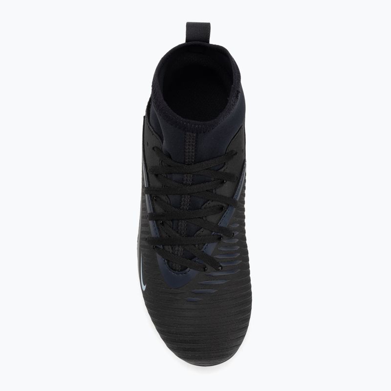 Încălțăminte de fotbal pentru copii Nike Phantom 6 High Club FG/MG black/black 5