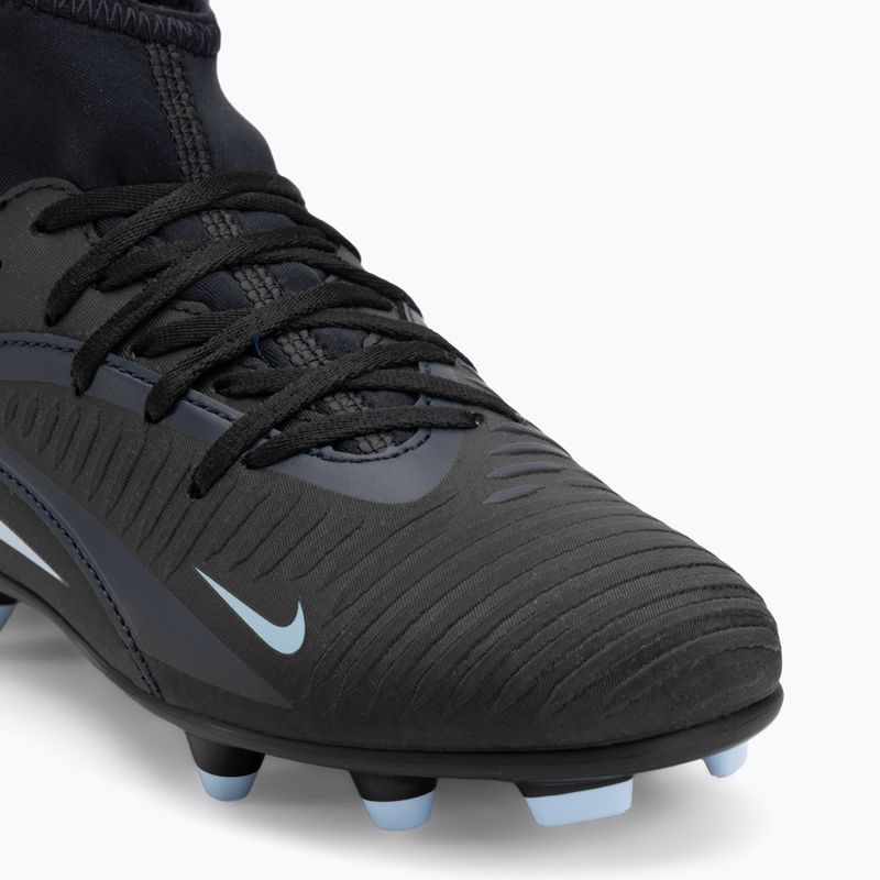 Încălțăminte de fotbal pentru copii Nike Phantom 6 High Club FG/MG black/black 7