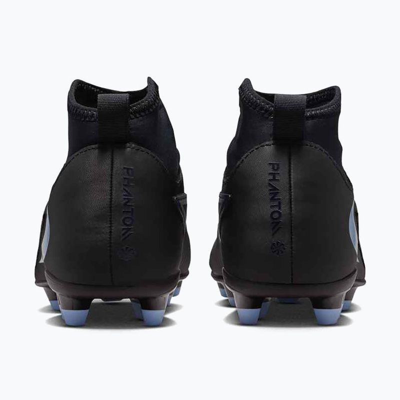 Încălțăminte de fotbal pentru copii Nike Phantom 6 High Club FG/MG black/black 11