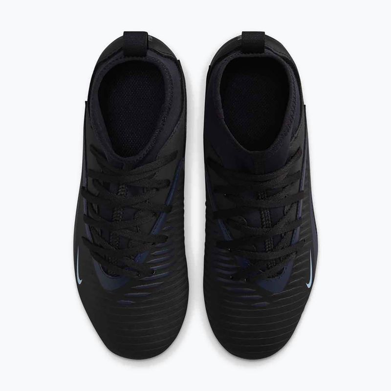 Încălțăminte de fotbal pentru copii Nike Phantom 6 High Club FG/MG black/black 13