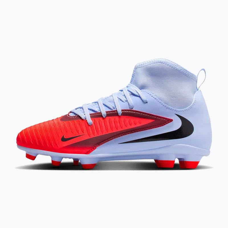 Încălțăminte de fotbal pentru copii Nike Phantom 6 High Club FG/MG royal tint/bright crimson 9