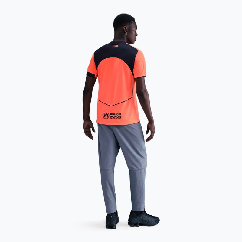 Tricou de fotbal pentru bărbați Nike FC Barcelona 2025/26 Stadium Third bright mango/midnight navy/midnight navy 3