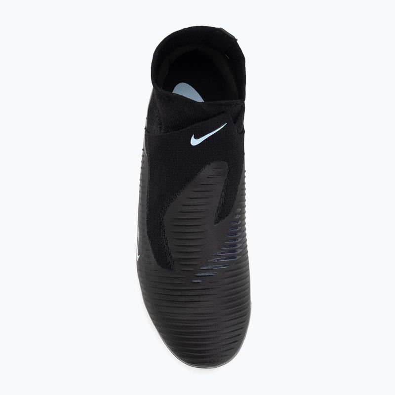 Încălțăminte de fotbal pentru bărbați Nike Phantom 6 High Pro FG black/black 5
