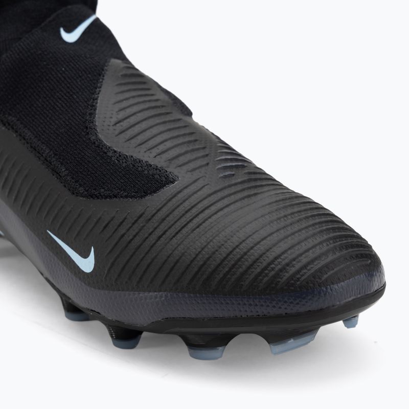 Încălțăminte de fotbal pentru bărbați Nike Phantom 6 High Pro FG black/black 7