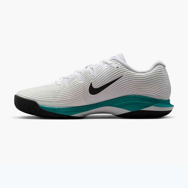 Încălțăminte de tenis pentru bărbați Nike Vapor 12 white / black / radiant emerald 9