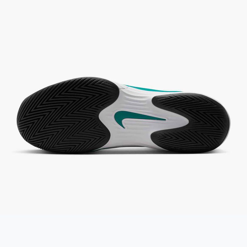 Încălțăminte de tenis pentru bărbați Nike Vapor 12 white / black / radiant emerald 12