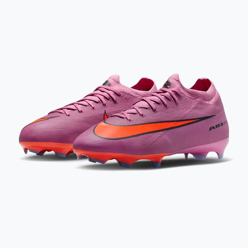 Încălțăminte de fotbal pentru copii Nike Jr. Mercurial Vapor 16 Pro FG magic flamingo/black/total crimson 10