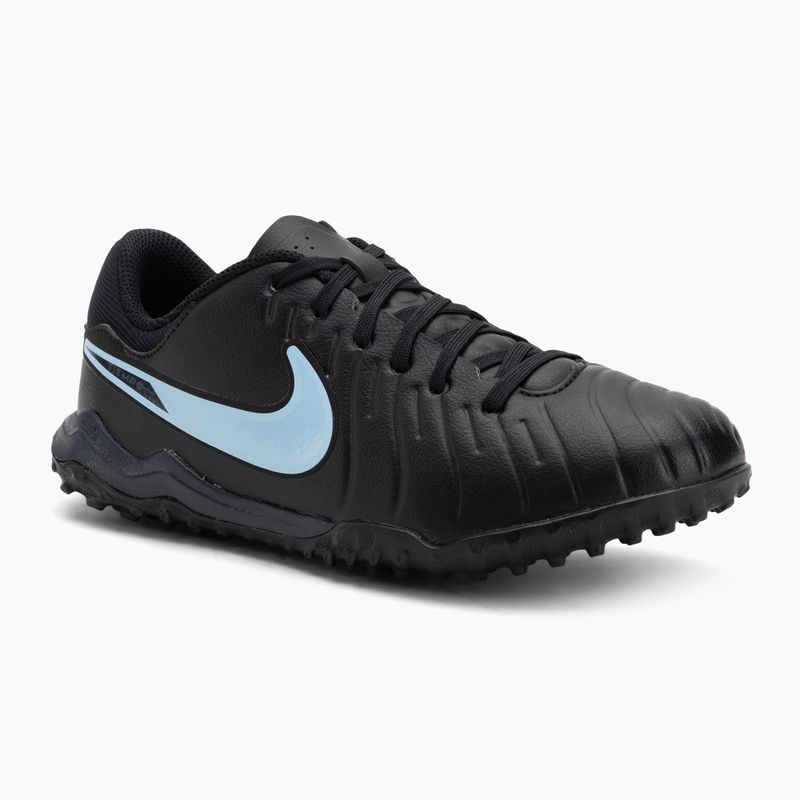 Încălțăminte de fotbal pentru copii Nike Tiempo Legend 10 Academy TF black/black
