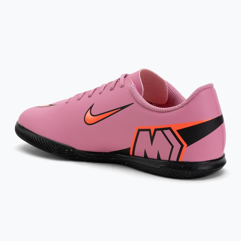 Încălțăminte de fotbal pentru copii Nike Mercurial Vapor 16 Club IC magic flamingo/black/total crimson 3