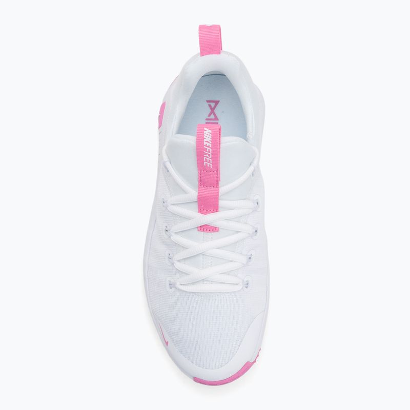 Încălțăminte de antrenament pentru femei Nike Free Metcon 6 white/playful pink 5