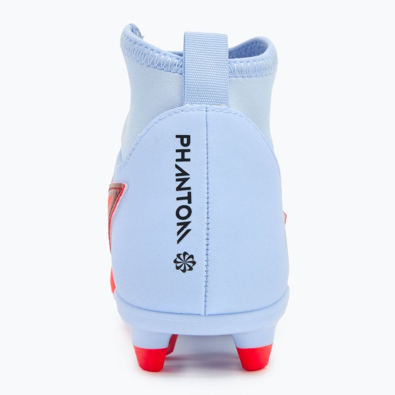 Încălțăminte de fotbal pentru copii Nike Phantom 6 High Club FG/MG royal tint/bright crimson 6