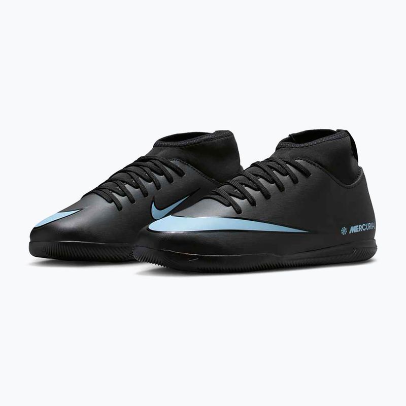Încălțămintede fotbal pentru copii Nike Mercurial Superfly 10 Club black/ice blue 10