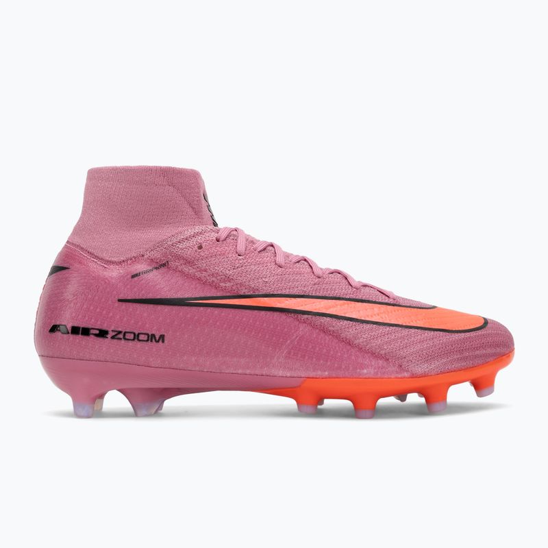 Încălțăminte de fotbal pentru bărbați Nike Mercurial Superfly 10 Elite AG-Pro magic flamingo/black/total crimson 2