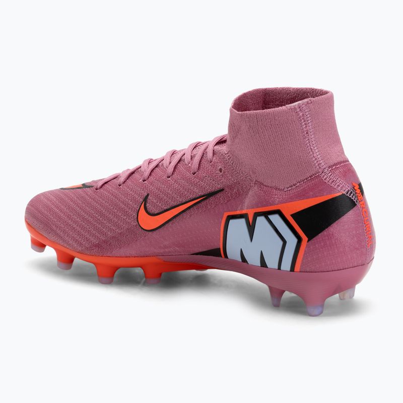 Încălțăminte de fotbal pentru bărbați Nike Mercurial Superfly 10 Elite AG-Pro magic flamingo/black/total crimson 3