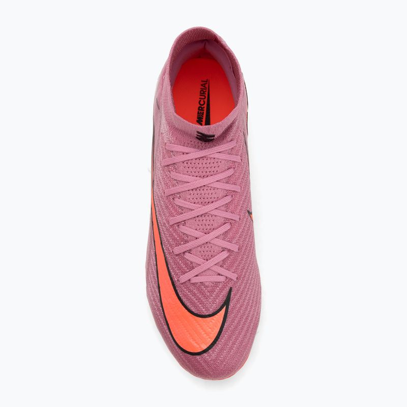 Încălțăminte de fotbal pentru bărbați Nike Mercurial Superfly 10 Elite AG-Pro magic flamingo/black/total crimson 5