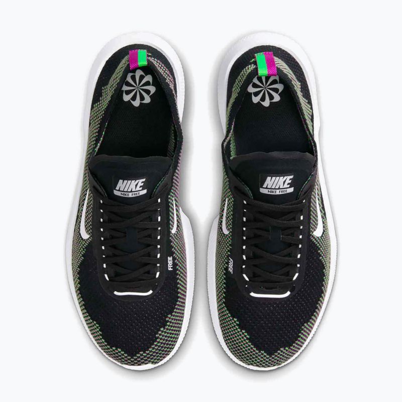 Încălțăminte de antrenament pentru bărbați Nike Free 2025 black/white/green strike/vivid purple 8