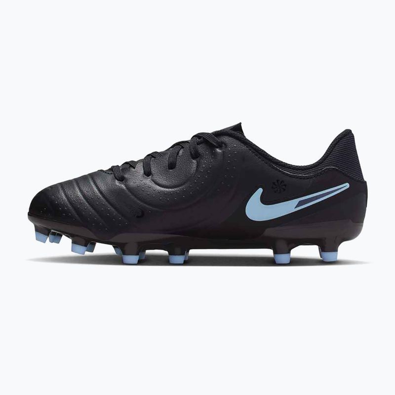 Încălțăminte de fotbal pentru copii Nike Tiempo Legend 10 Academy FG/MG black/black 9