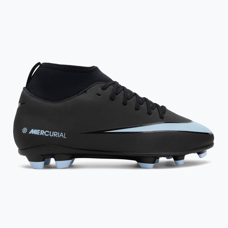 Încălțăminte de fotbal pentru copii Nike Mercurial Superfly 10 Club FG/MG black/ice blue 2