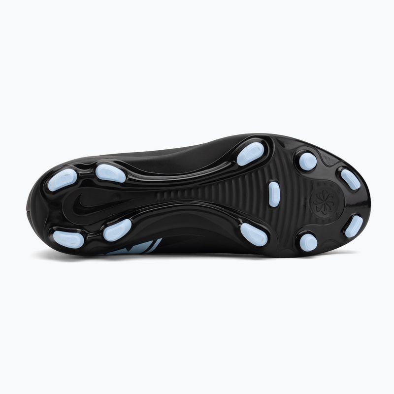 Încălțăminte de fotbal pentru copii Nike Mercurial Superfly 10 Club FG/MG black/ice blue 4