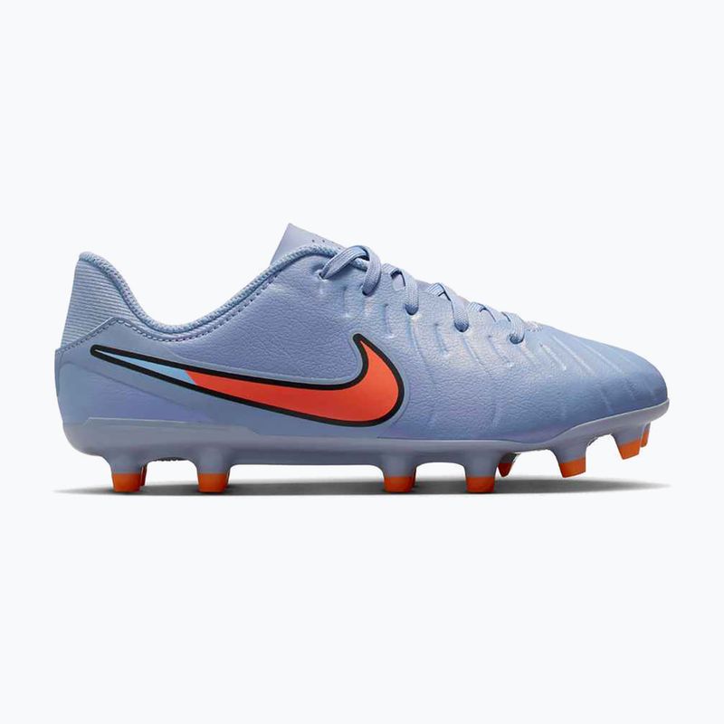Încălțăminte de fotbal pentru copii Nike Tiempo Legend 10 Academy FG/MG blue eclipse/black