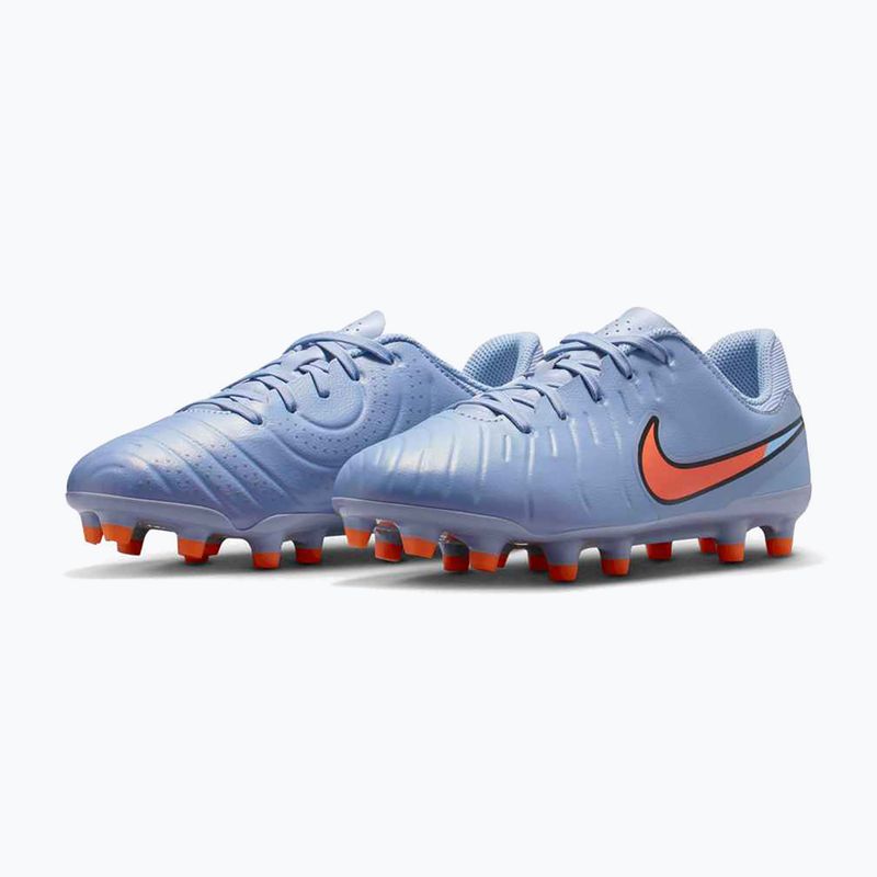 Încălțăminte de fotbal pentru copii Nike Tiempo Legend 10 Academy FG/MG blue eclipse/black 3