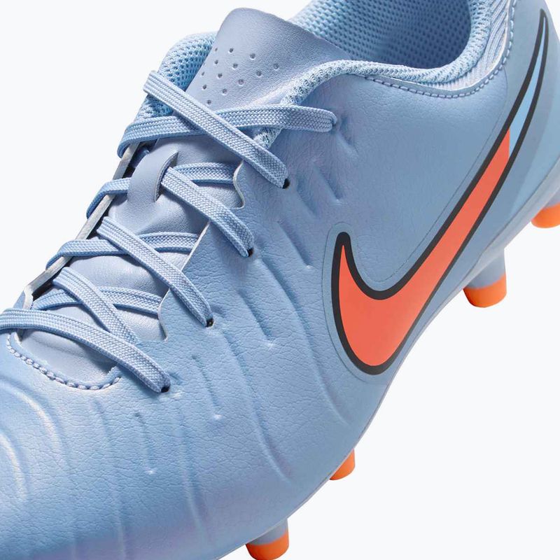 Încălțăminte de fotbal pentru copii Nike Tiempo Legend 10 Academy FG/MG blue eclipse/black 7